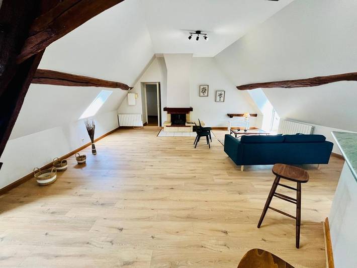 Gîte pour 5 personnes, avec jardin ainsi que vue et terrasse à Limeray - 2