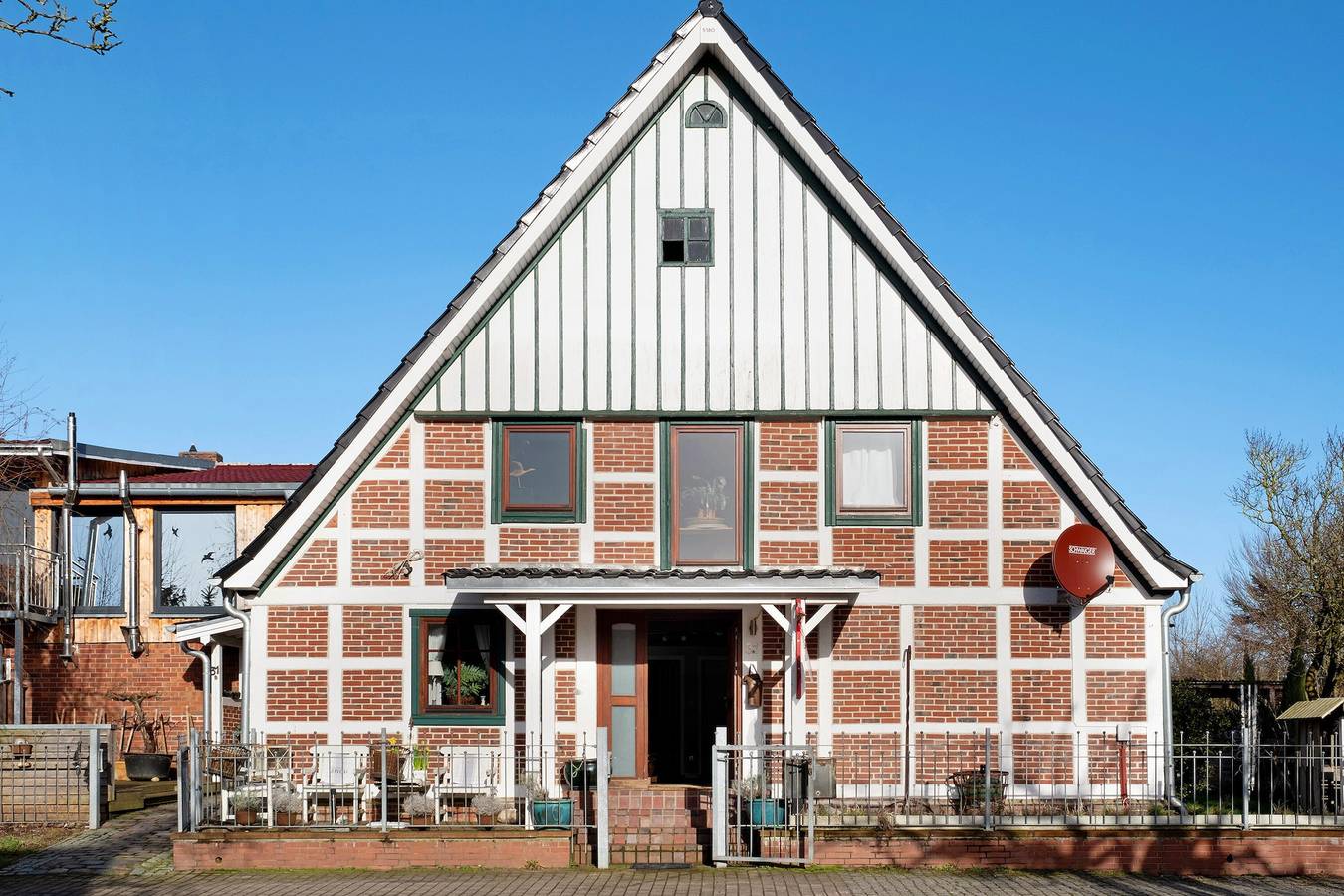 Ferienhaus 'Elbparadies' mit privater Terrasse und Wlan in Stade, Cuxland
