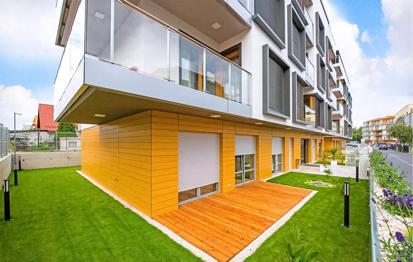 Ganze Ferienwohnung, Ferienwohnung für 6 Personen mit Terrasse in Halbinsel Hel