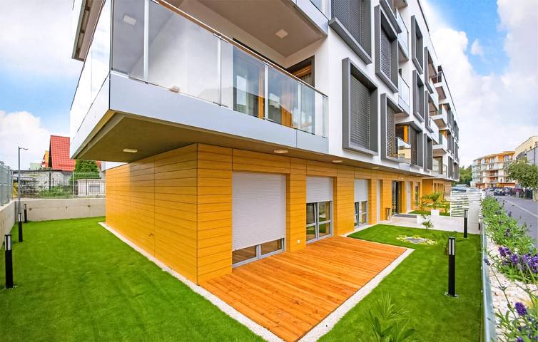 Ferienwohnung für 6 Personen, mit Terrasse in Halbinsel Hel