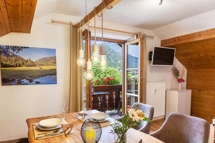 Ferienwohnung für 3 Personen, mit Balkon in den Ammergauer Alpen - 3