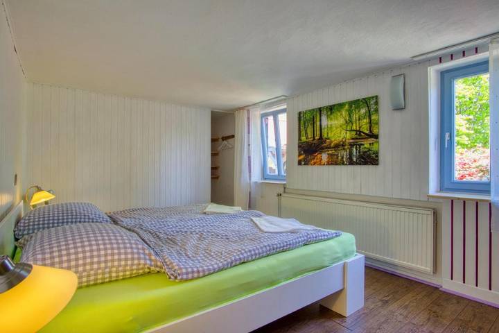 Ferienwohnung für 6 Personen, mit Ausblick und Garten