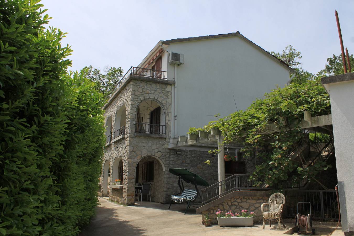 Cały apartament, Apartamenty typu studio z balkonem i widokiem na morze Opric (Opatija) As-7756-b in Icici, Żupania primorsko-gorska