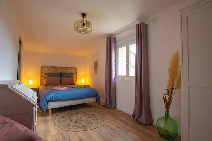 Chambre d’hôte pour 2 personnes, avec Terrasse ainsi que Jardin et Vue