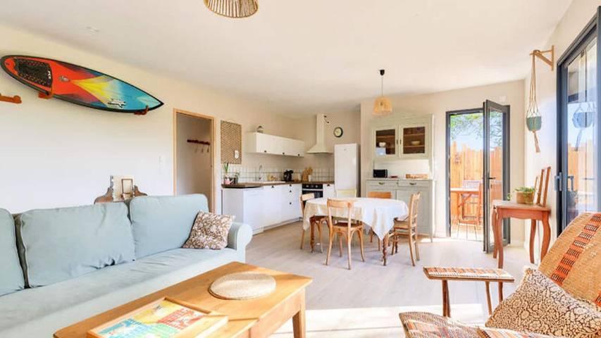 Gîte pour 6 personnes, avec terrasse à Saint-Vincent-sur-Jard - 4