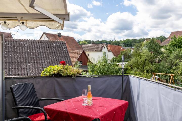 Ferienwohnung für 3 Personen, mit Balkon in Balingen - 2