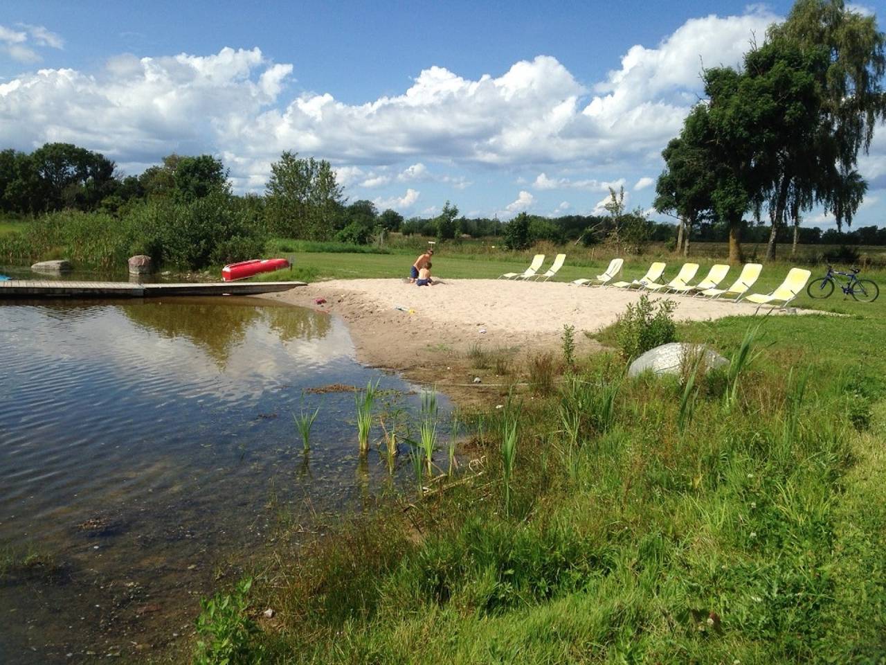 Urlaub auf Öland am See im Feriendorf in Öland