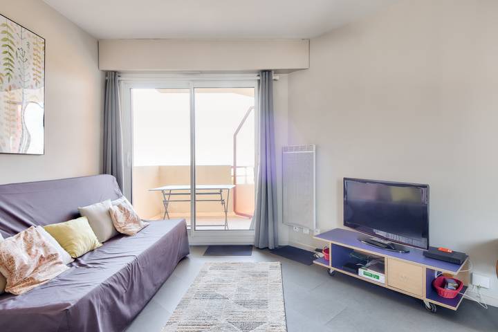 Gîte pour 4 personnes, avec Balcon dans Plage du Boisvinet