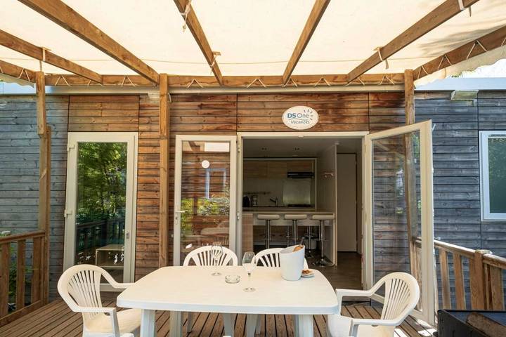 Bungalow für 4 Personen, mit Whirlpool und Sauna sowie Terrasse und Pool, mit Haustier in Grimaud - 4