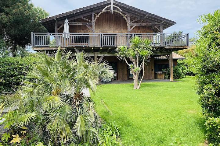 Maison de vacances pour 10 personnes, avec balcon et jardin