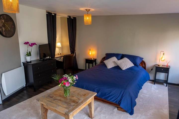 Appartement de vacances pour 2 personnes, avec Terrasse et Jardin à Chamant