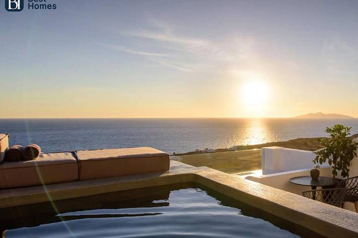 Appart’hôtel pour 3 personnes, avec balcon à Santorin