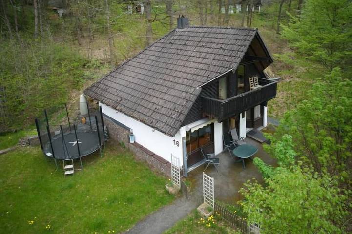 Ferienhaus für 6 Personen, mit Sauna und Balkon, mit Haustier