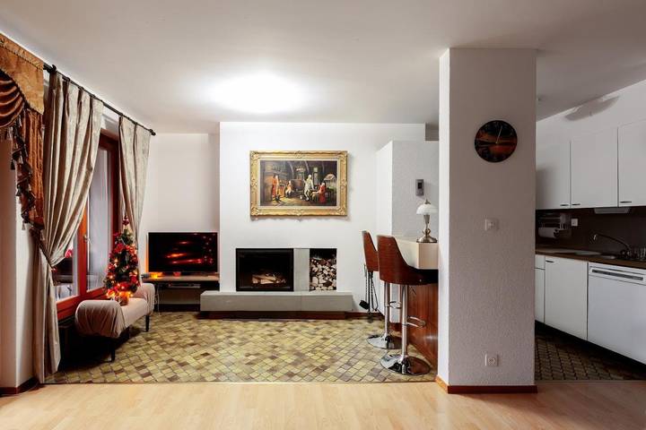 Gîte pour 4 personnes, avec vue et balcon dans Charmey - 3