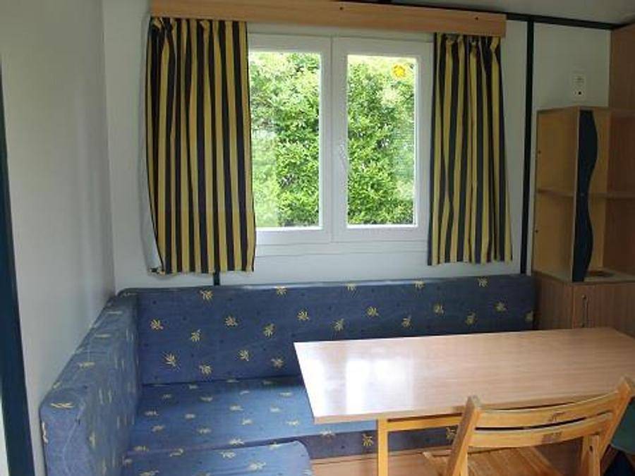 Camping Le Plan d'eau St Charles - Mobilheim 4 personen - Mh2 20 m² keine Terrasse - (Betten: 1gd + 2 pts Etagenbett) in Damiatte, Castres und Umgebung