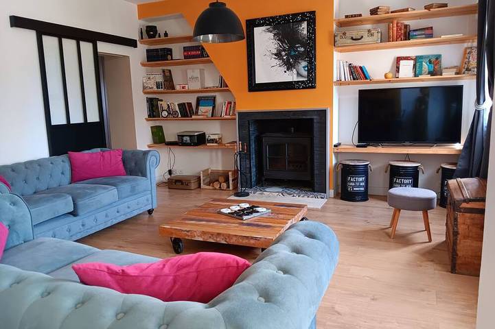 Location de vacances pour 8 personnes, avec jacuzzi et piscine, animaux acceptés à La Poterie-Cap-d'Antifer - 3