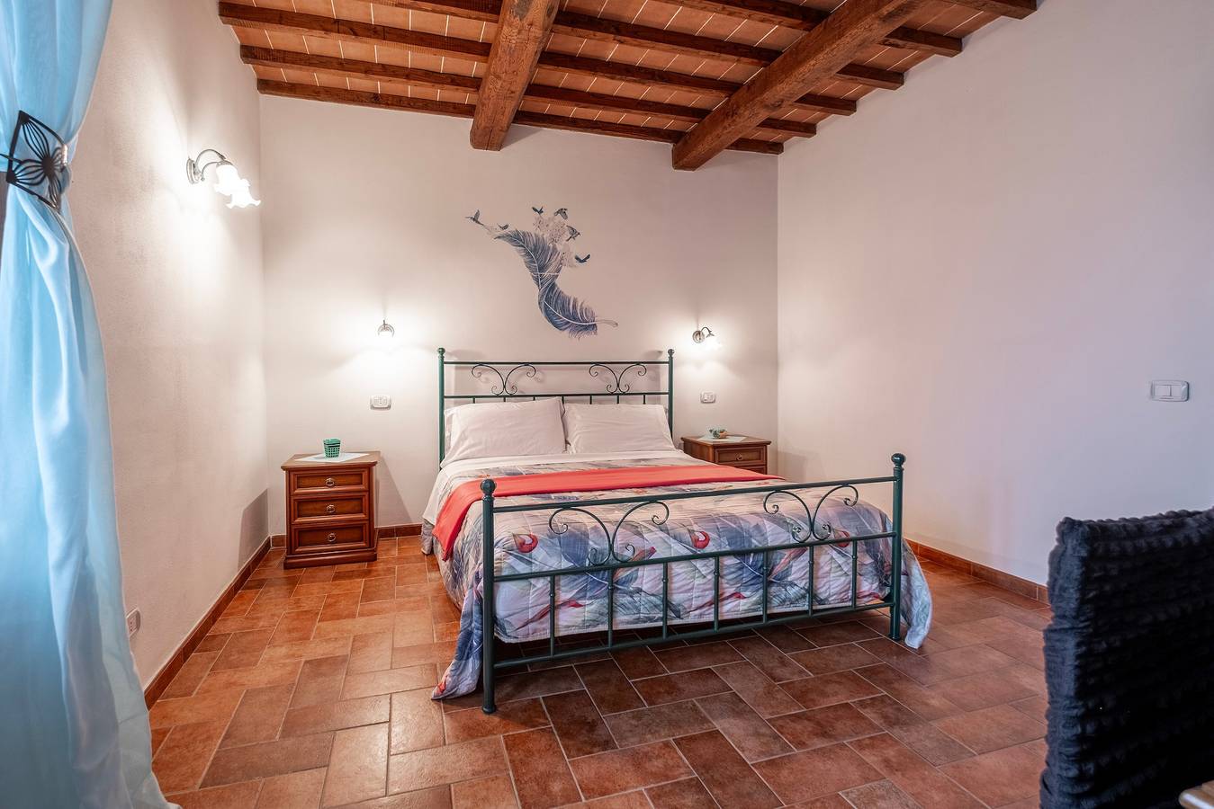 Ganze Wohnung, Ferienwohnung 'Tiffany' mit Pool und gemeinsamem Garten in Semproniano, Grosseto Provinz