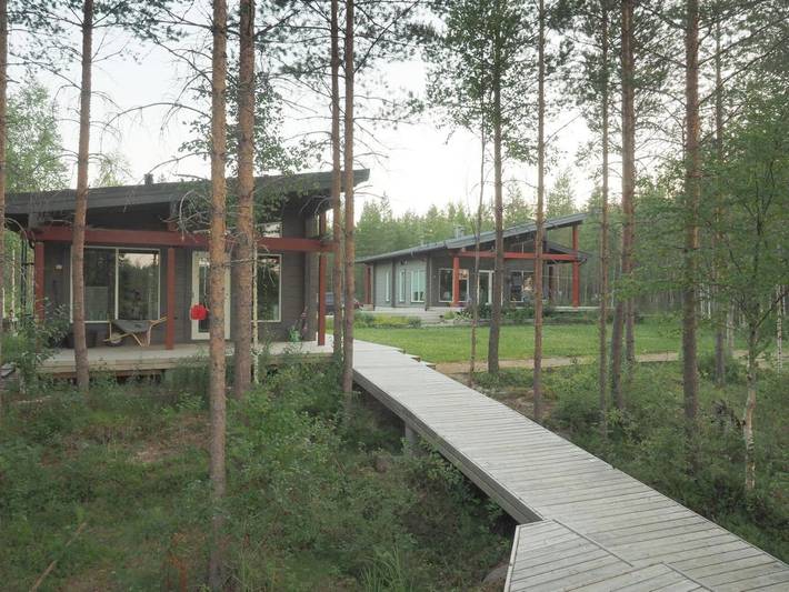 Ferienhaus für 7 Personen, mit Whirlpool und Terrasse sowie Garten und Sauna in Keuruu