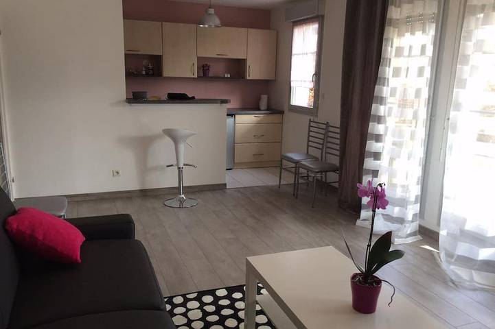 Entire apartment, Big Studio with terrace - Disneyland in Montévrain, Seine-et-Marne
