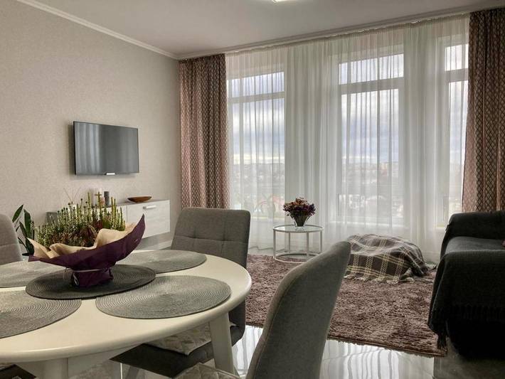 Apartament wakacyjny dla 5 osób, z ogród i widok w Lwów