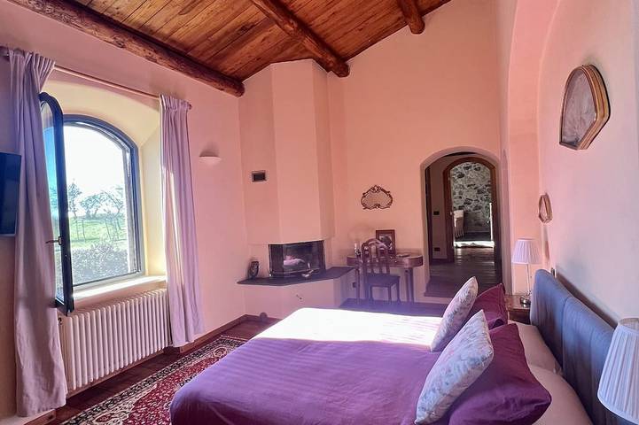 Collina Blu - Villa with panoramic pool and gardens in Bolsena, Province de Terni