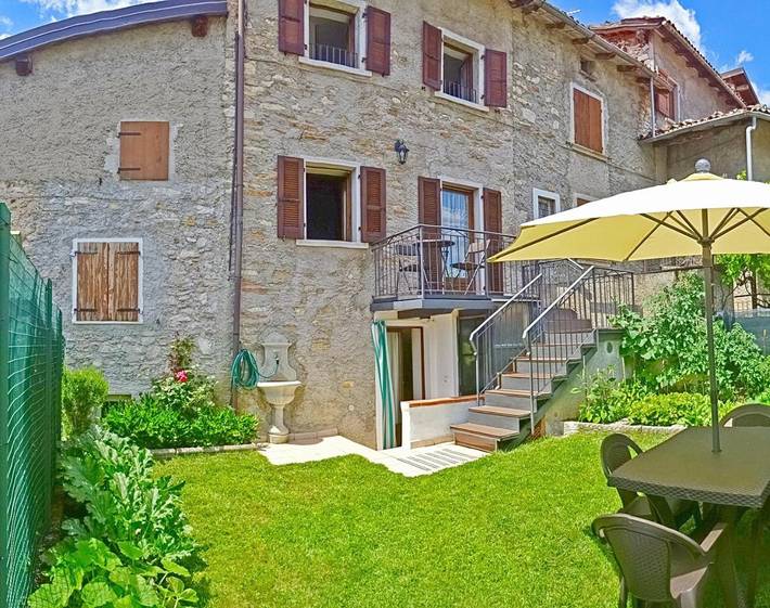 Ferienhaus für 5 Personen, mit Balkon und Garten sowie Ausblick und Seeblick