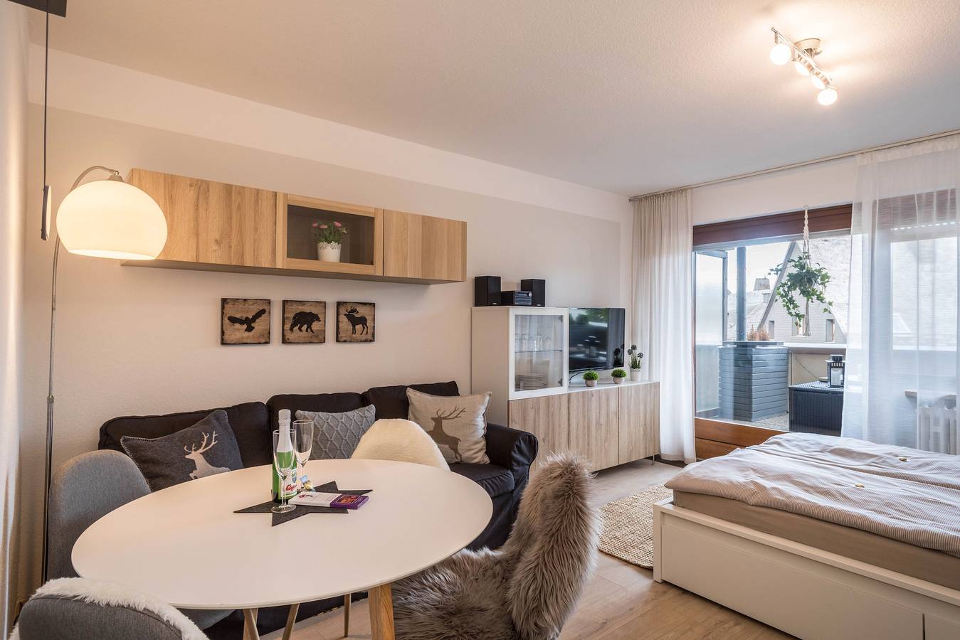 Ganze Wohnung, Gemütliche Ferienwohnung 18 mit Gartenblick, Wi-Fi und Balkon in Furtwangen im schwarzwald (Schwarzwald), Schönwald