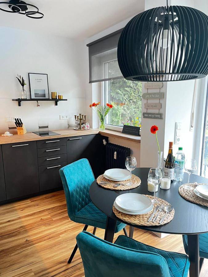 Ferienwohnung für 3 Personen, mit Terrasse und Garten in Schondorf