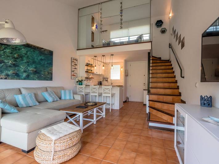 Ferienwohnung für 4 Personen, mit Meerblick und Terrasse in Sa Riera - 4
