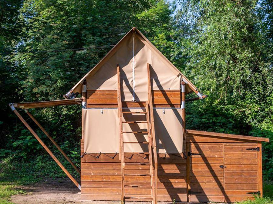 Camping Bois et Toilés - Insolite 2 personnes - Bivouac Avec literie. in Saint-Rambert-d'Albon, Région de Valence