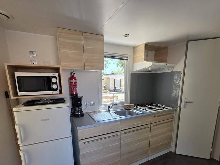 Mobil home pour 4 personnes, avec Bassin pour enfant à Lagorce - 4