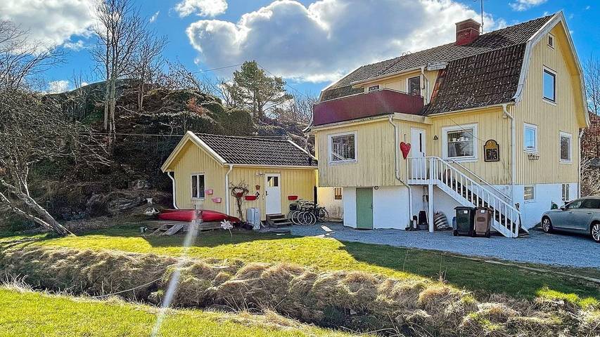 Ferienhaus für 9 Personen, mit Balkon in Tjörn