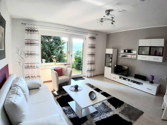 Ferienhaus für 5 Personen, mit Balkon und Terrasse sowie Garten und Ausblick in Wieda - 2