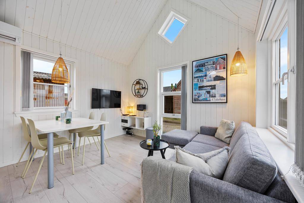 Gemütliche Fischerhütte in direkter Nähe zum Ringköbing Fjord in Hvide Sande, Holmsland Klit