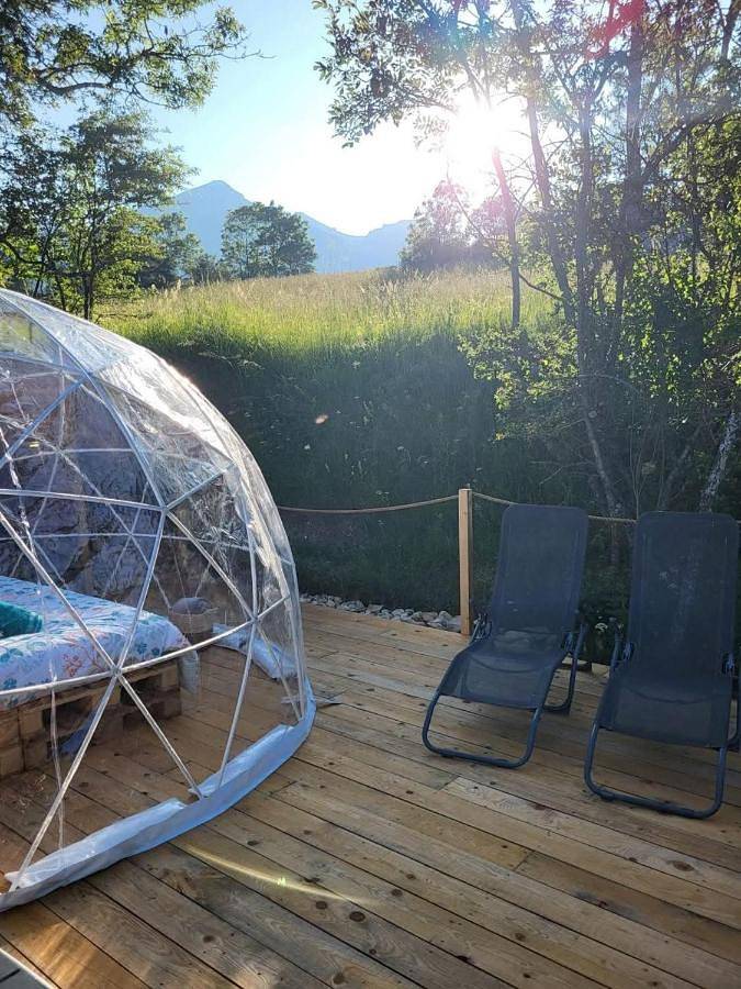 Tente pour 2 personnes, avec vue et jardin dans Hautes-Alpe - 3