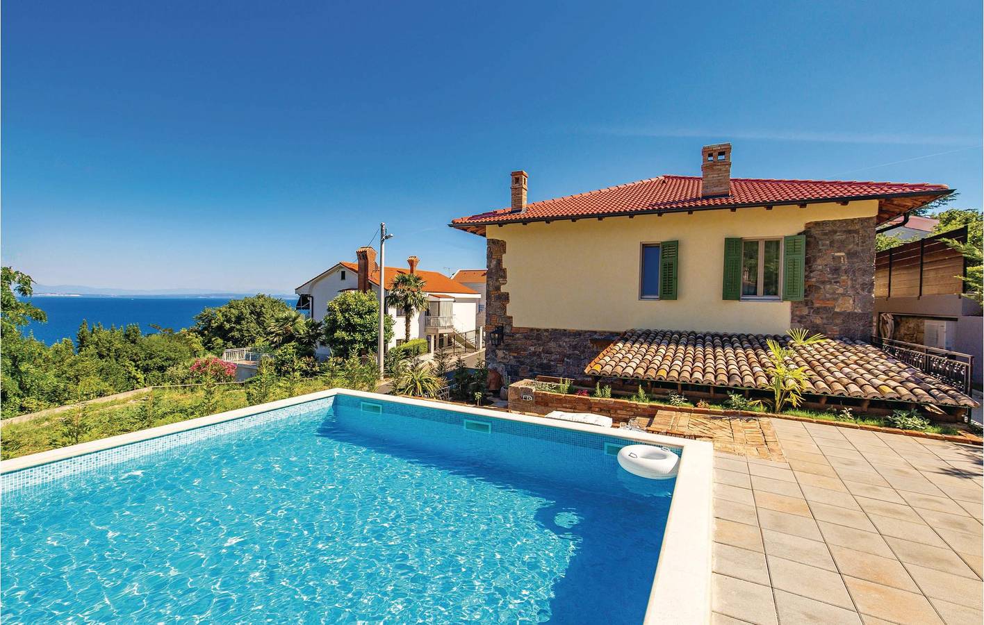 Ferienhaus für 10 Personen mit Terrasse in Icici, Opatija Riviera