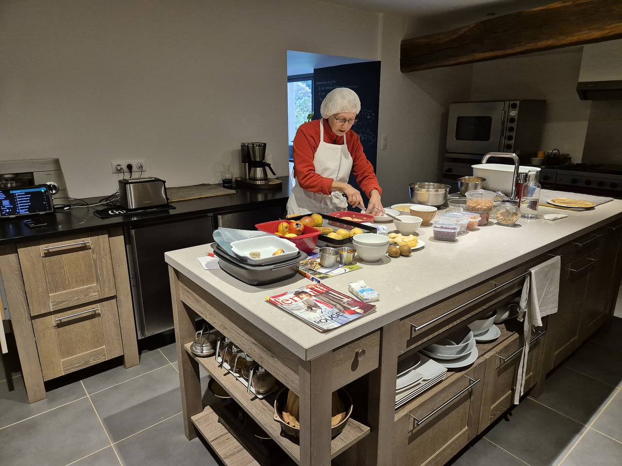 Chambre - table d'hôtes et roulotte à l'Échappée Verte - Roulotte in Mirebel, Hauteroche