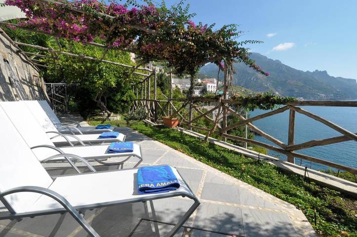 Villa per 7 persone, con Balcone e Terrazza nonché Giardino e Panorama a Ravello