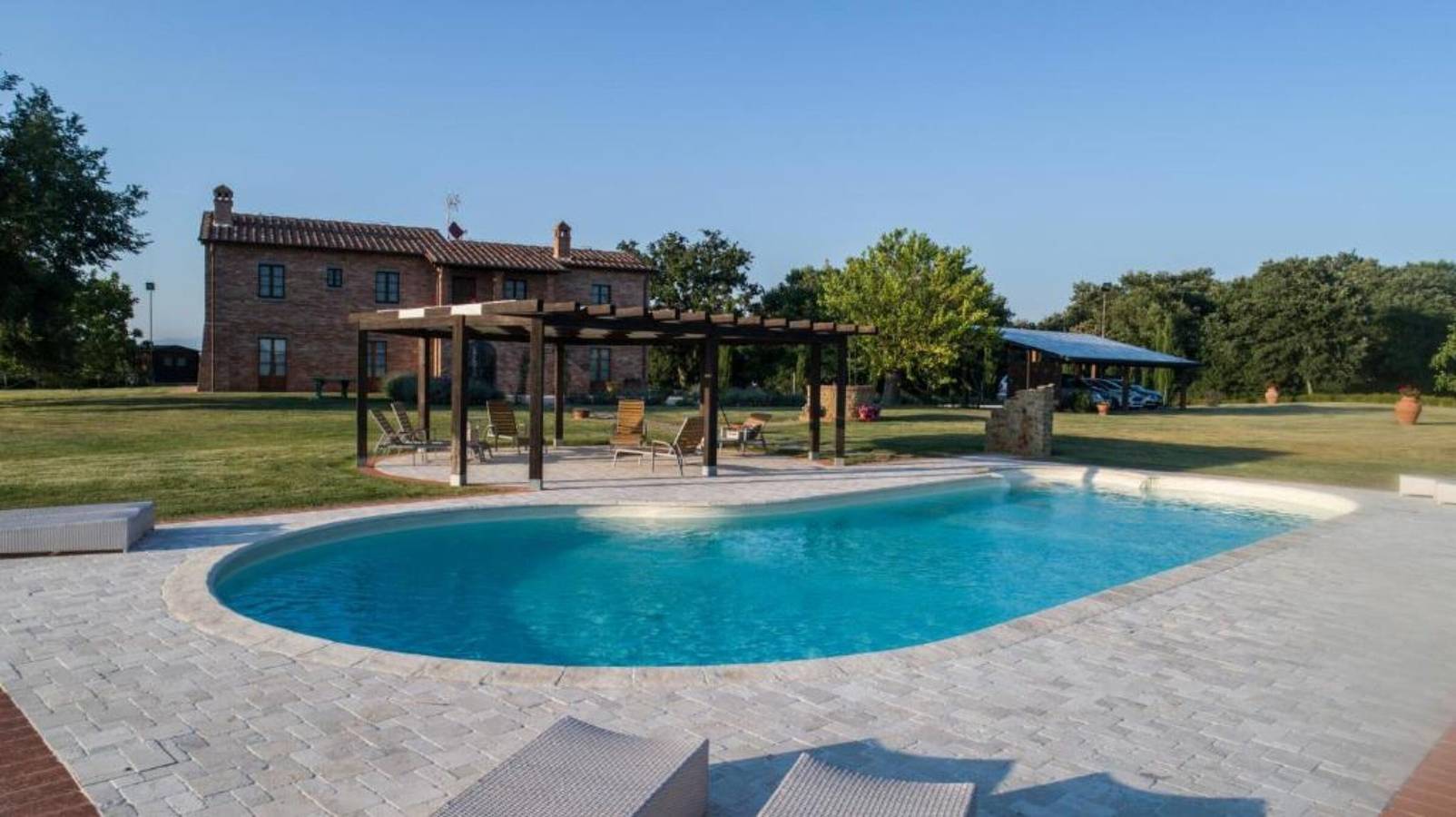 Villa 'Boschi Salviati' mit privatem Pool, Whirpool, Wlan und Klimaanlage in Marciano della Chiana, Arezzo Provinz