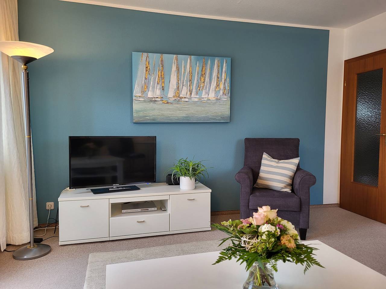 Ganze Ferienwohnung, Haus Abano - Fewo-2-Raum in Büsum, Nordseeküste