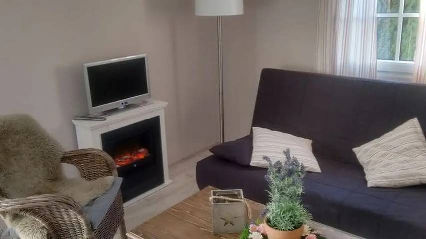 Ferienhaus für 3 Personen, mit Garten