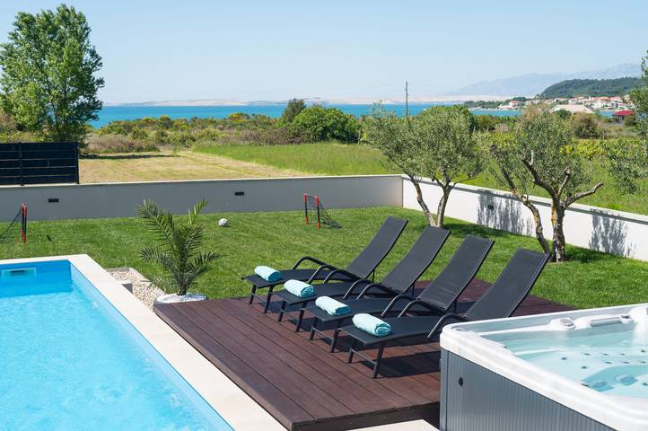 Villa Mareta Zadarvillas in Ljubač (Dalmatien), Zadar
