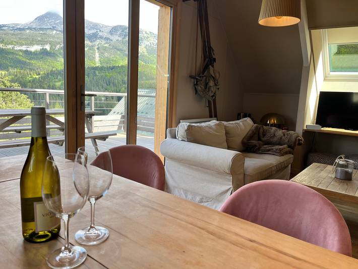 Chalet pour 4 personnes, avec terrasse à Corrençon-en-Vercors