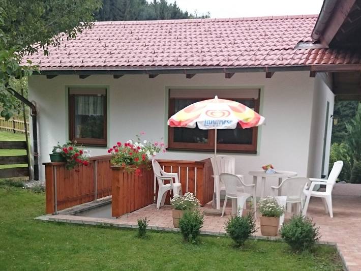 Ferienhaus für 4 Personen, mit Terrasse und Sauna