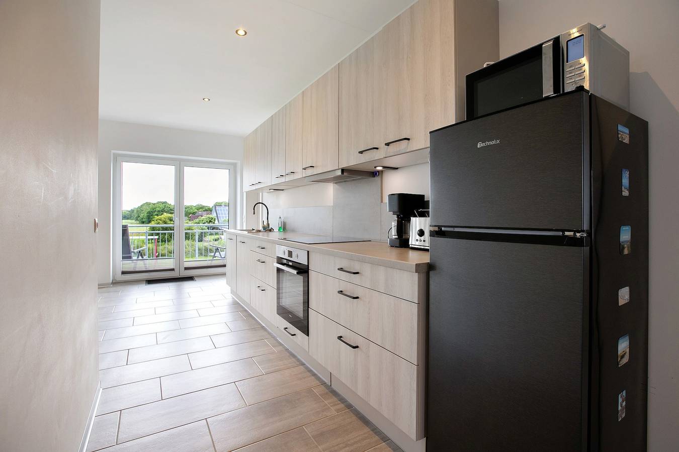 Ferienhaus Flut" mit privater Terrasse, privatem Garten und Wlan in Schülp, Eider-Treene-Sorge