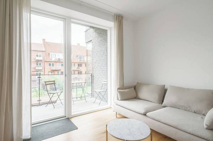 Ferielejlighed for 3 personer, med balkon i Odense