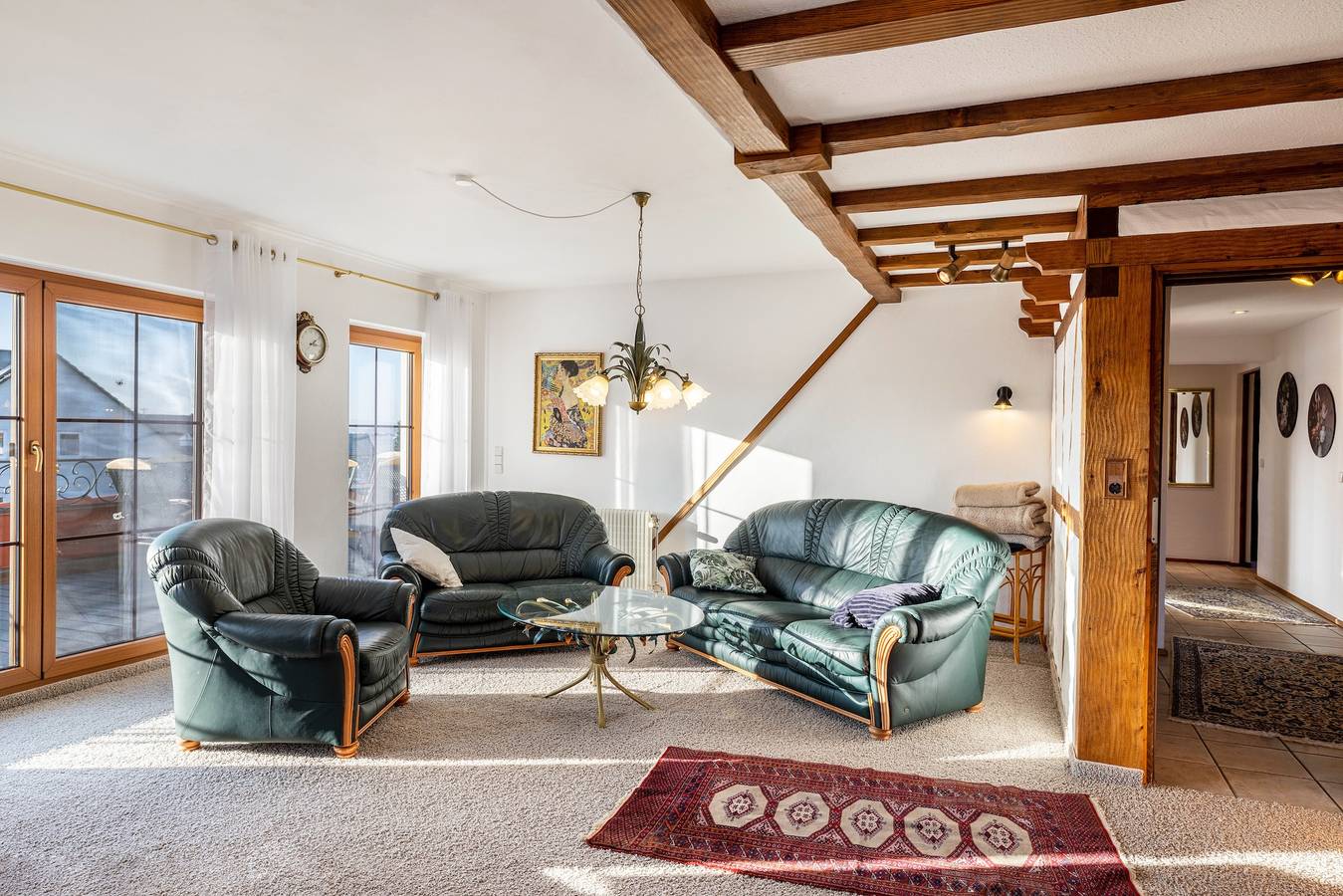 Ganze Wohnung, Feriendomizil 'Berta Benzingen 2' mit privater Dachterrasse, Balkon und Wi-Fi in Winterlingen, Neckar-Alb
