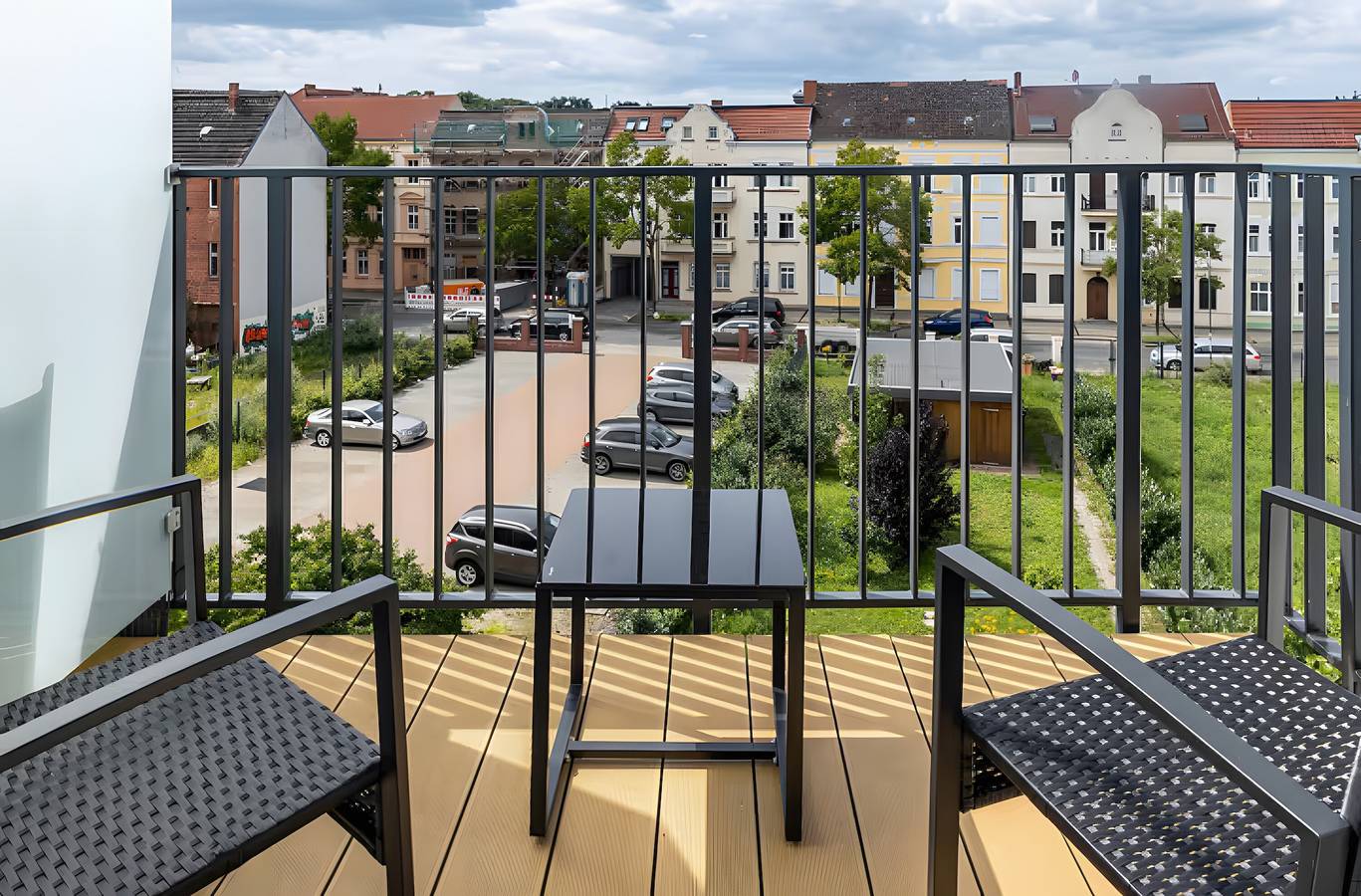 Ferienhaus 'Elbe Central Loft' mit Balkon, Wlan und Klimaanlage in Wittenberge, Prignitz