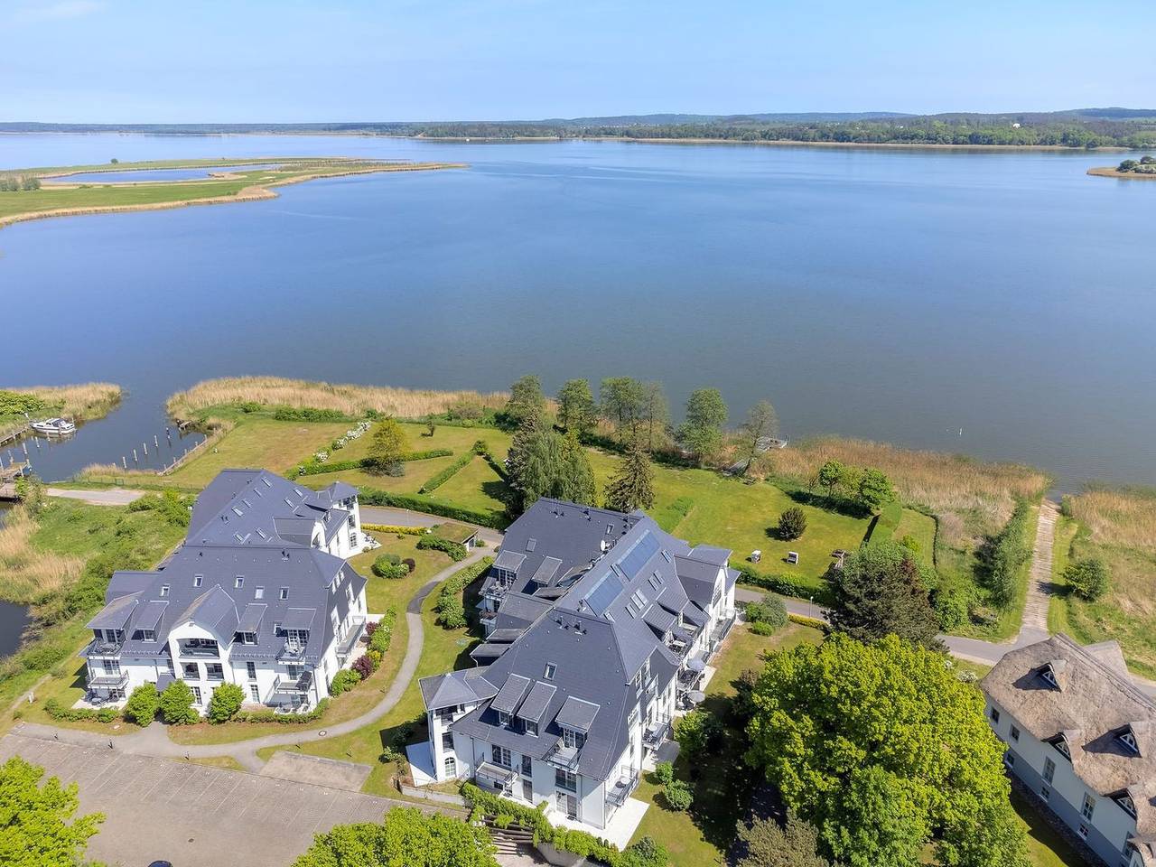 Ganze Wohnung, Residenz am Balmer See, Whg. 21 mit Sauna, Wlan und 50 m zum See in Balm, Benz