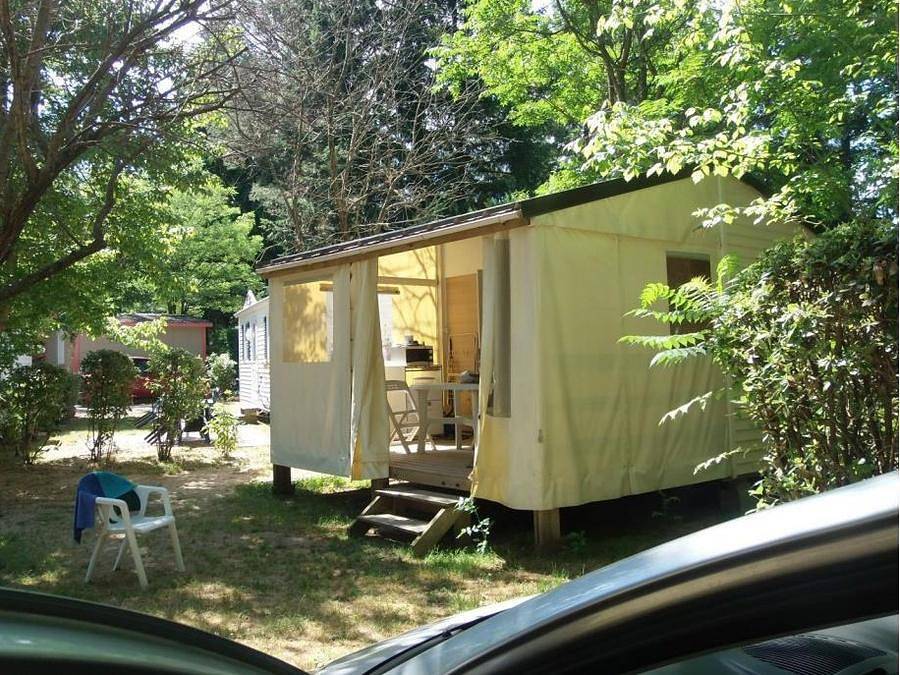Camping Les Sources  - Bungalow de lona 4 personas - Tithome, sin instalaciones sanitarias in Saint-Jean-du-Gard, Cevenas